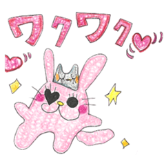 "Rabbit Hana" byHAPPY!!!-HAPPY!!!11th sticker #14121824