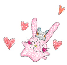 "Rabbit Hana" byHAPPY!!!-HAPPY!!!11th sticker #14121826