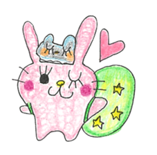 "Rabbit Hana" byHAPPY!!!-HAPPY!!!11th sticker #14121827