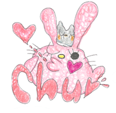 "Rabbit Hana" byHAPPY!!!-HAPPY!!!11th sticker #14121829