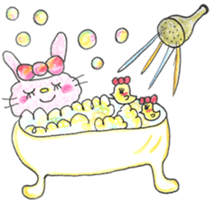 "Rabbit Hana" byHAPPY!!!-HAPPY!!!11th sticker #14121830