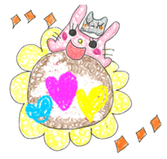 "Rabbit Hana" byHAPPY!!!-HAPPY!!!11th sticker #14121831