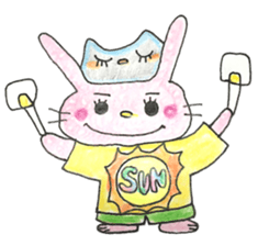 "Rabbit Hana" byHAPPY!!!-HAPPY!!!11th sticker #14121834