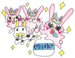 "Rabbit Hana" byHAPPY!!!-HAPPY!!!11th sticker #14121836