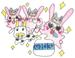 "Rabbit Hana" byHAPPY!!!-HAPPY!!!11th sticker #14121836