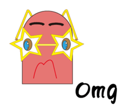 Cute glasses family sticker #14122062