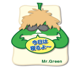 World of Mr.Green sticker #14122280