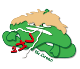 World of Mr.Green sticker #14122288