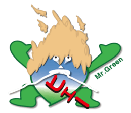 World of Mr.Green sticker #14122294