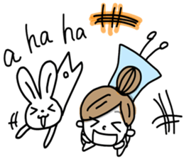 Rabbit and me part.3 sticker #14122613