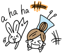 Rabbit and me part.3 sticker #14122613