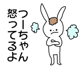 Name sticker Tsu-chan can be used sticker #14123012