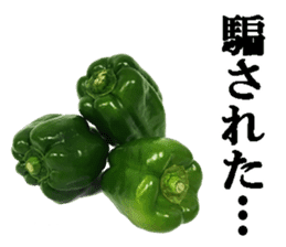 Green pepper2. sticker #14123145