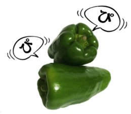 Green pepper2. sticker #14123154