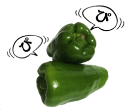 Green pepper2. sticker #14123154