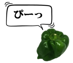 Green pepper2. sticker #14123157