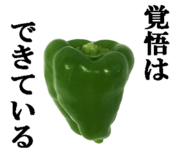 Green pepper2. sticker #14123160