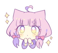 pasutel giri and boy sticker #14123287