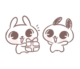 Marshmallow Puppies: best friends sticker #14123417