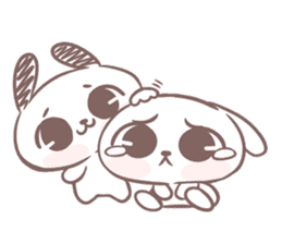 Marshmallow Puppies: best friends sticker #14123425