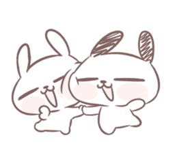 Marshmallow Puppies: best friends sticker #14123429
