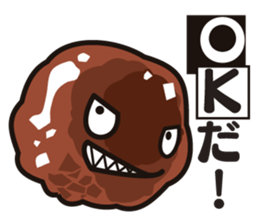 Dish sticker of a box lunch sticker #14123430