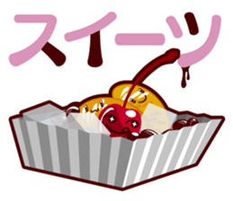 Dish sticker of a box lunch sticker #14123449