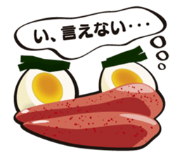 Dish sticker of a box lunch sticker #14123452