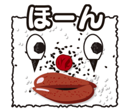 Dish sticker of a box lunch sticker #14123459