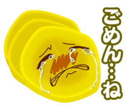 Dish sticker of a box lunch sticker #14123460