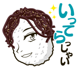 Dish sticker of a box lunch sticker #14123464