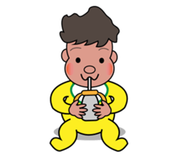 a cute baby Ray sticker #14123496