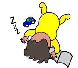 a cute baby Ray sticker #14123499