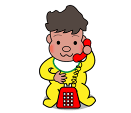 a cute baby Ray sticker #14123502