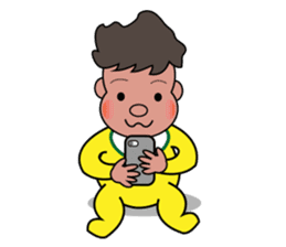 a cute baby Ray sticker #14123503