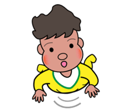 a cute baby Ray sticker #14123505