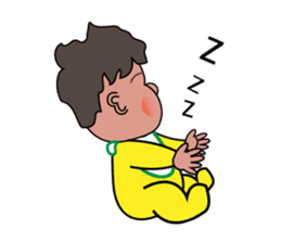 a cute baby Ray sticker #14123506