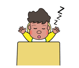 a cute baby Ray sticker #14123510