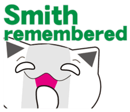 Smith's dedicated Sticker sticker #14123573