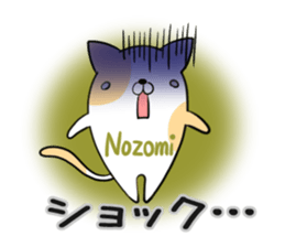 NOZOMI's exclusive sticker sticker #14124280