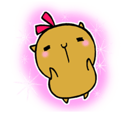 Nagasaki dialect of the capybara -part6- sticker #14124640