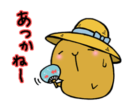 Nagasaki dialect of the capybara -part6- sticker #14124643