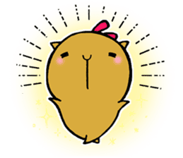 Nagasaki dialect of the capybara -part6- sticker #14124661