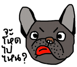 Ma Baa - The crazy dog III sticker #14125053