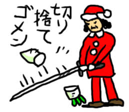 Mrs. Santa Claus sticker #14125753