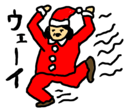 Mrs. Santa Claus sticker #14125759