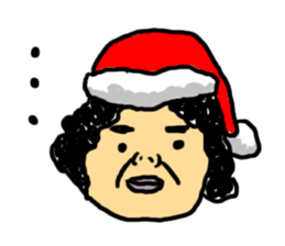 Mrs. Santa Claus sticker #14125766