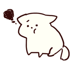 Pomeranian:maru sticker #14126206