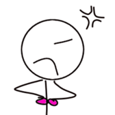 Sticker human being pretty sticker #14126407