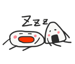 Hanpen-kun and Onigiri-kun sticker #14126429